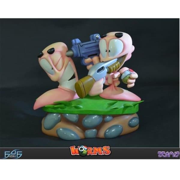 Figures Toy Co Worms 2 Armageddon Diorama Statue F4F040 - main